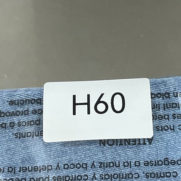 NEW Hudson Womens 10/30  Icy Blue Slim Straight-Leg Jeans With 28" Inseam - Picture 7 of 7